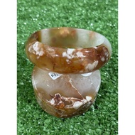 56mm Sakura agate bangle