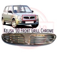 Kelisa '00 Front Grill Chrome (NHF)