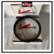 HITAM Ring CIRCLE RIM RELGS 17 ROSSI 140/160/185/215/250/300/350 BLACK