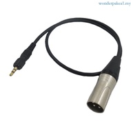 wonderpakea1 Balanced Cable For  UWP-V1 UWP-D11 UWP-D21 3 5mm TRS XLR Microphone