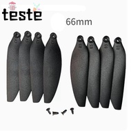 Remote Control Drone Parts, Universal 58mm/66mm Folding Propeller Blades, Black Plastic Quadcopter S