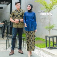 Maura Couple - Sania Ruffle Batik Couple ori Ndoro jowi DNT Shopee Warranty - Couple D2940