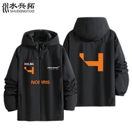 F1 McLaren Fleet AF Co-Branded Same Style Printed Merchandise Customized Soft Shell Jacket 4D Ultra 