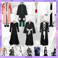 Anime BLEACH Cosplay Aizen Sousuke Set Costume Squad Captain's Robe Cos Suit Halloween Party Costume