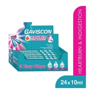 GAVISCON DOUBLE ACTION LIQUID SACHET (24'SX10ML) - EXP 01/2027