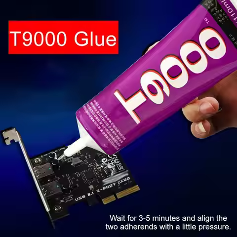 T-9000 MultiPurpose Industrial Adhesive Rhinestones Glue For Crafts And Nail Gel T9000 Diy Phone Fra