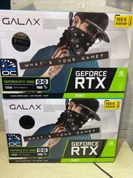 全新行貨galax rtx 3060 1click 12gb