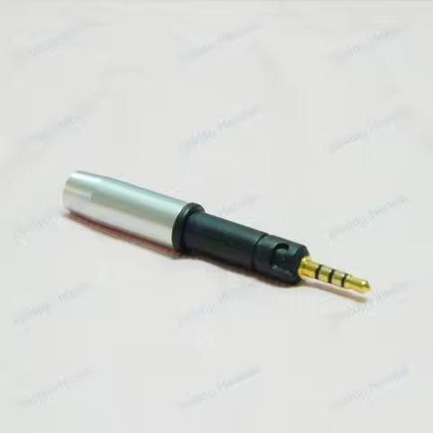 1Pcs Gold Plated 2.5mm Audio Jack 4 Poles Balanced Earphone Plug Adapter Headphone Wire Connector fo