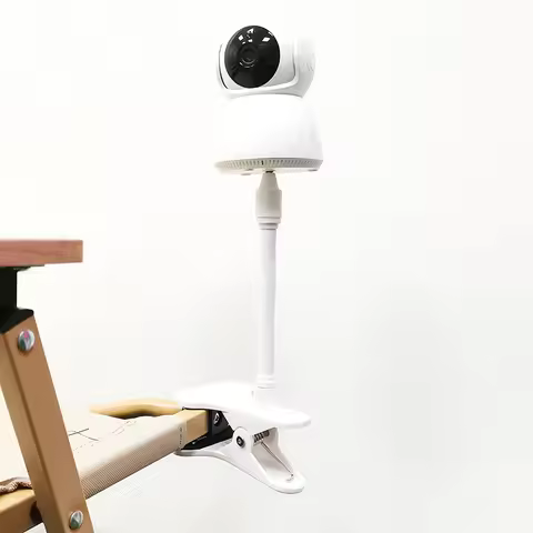 Universal Baby Monitor Holder Flexible Baby Camera Clip Mount Shelf No Drilling Safer Monitor Stand
