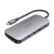 一件9折、兩件85折｜VAVA VA-UC006 8合1 USB Type-C HUB MacBook 集線器 (8-in-1 Hub)