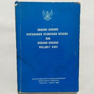 Undang-undang Pertahanan Keamanan Negara Dan Undang Undang Prajurit AB