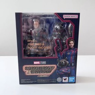 BANDAI SH Figuarts(SHF) Guardians of The Galaxy Vol 3 Star Lord & Rocket Raccoon Figure 銀河守護隊 3 星爵 火