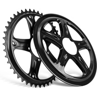 Chainring Motor Tengah BAFANG untuk BBS01 BBS02 BBS01B/02B 44T 46T 48T 52T untuk Kit Pemacu Tengah, 