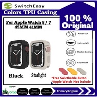 Apple Watch 8 Case / 7 45 MM 41 MM Switcheasy Colors TPU Casing