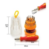 Screwdriver SET MULTI 31 IN 1 MAGNETIC SCREWDRIVER HANDPHONE ELECTRONIC HP
