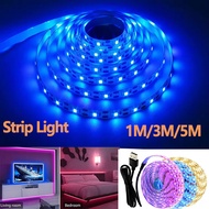 1M/3M/5M 5V LED Strip Ligh USB TV Backlight Background Stair Cabinet Lamp Bedroom Light Room Decorat