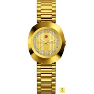 RADO Watch R12416673 / DiaStar The Original Automatic / Women's / Date / Stones / 27.3mm / SS Bracelet / Gold