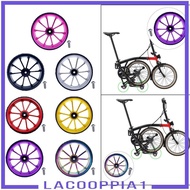 [Lacooppia1] , 100mm Accessories, Sealed Bearing Pushing Wheel, Folding Bike for Birdy Folding Bike, Foldable