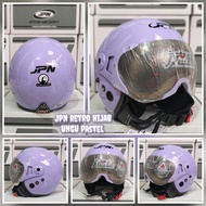 Helm Jpn hijab ungu pastel