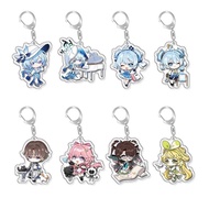 Game Wuthering Waves  Shorekeeper Encore Cosplay Keychain Figure Keyring Acrylic Key Chain Cute Pend