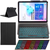 7 Color Bluetooth Keyboard Case For Samsung Galaxy Tab S4 S5e S6 S7 S7 FE A8 A7 Lite A7 S6 Lite 10.4
