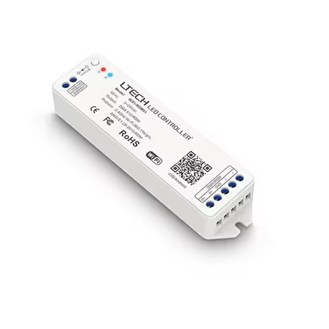 LTECH New LED Wifi Controller Mobile Phone APP Interface Operate RDM WIFI-RDM01 Decoder Wifi DMX Edi