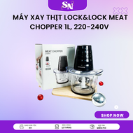 Máy xay thịt Lock&Lock EJM156BLK dung tích 1 lít  Máy xay thịt Lock&Lock Meat Chopper 1L 220-240V 50