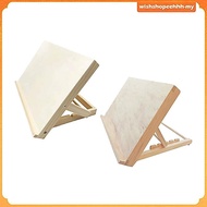 [WishshopeehhhMY] Tabletop Easel for Painting, , Easel, Wooden Stand,  for Adults, Painters, Beginne
