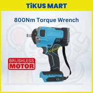 800Nm High Torque Brushless Tanzuu Cordless 3 in 1 Impact Wrench Driver Drill Electric Impact Wrench