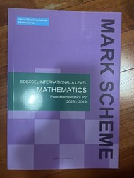 Edexcel International A Level Mathematics Pure Mathematics P2 Mark Scheme
