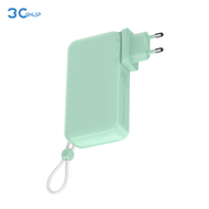 ACMIC 20000mAh Power Bank with PD20W Fast Charging LED Display Dual USB-C Ports EU Plug High-Capacit