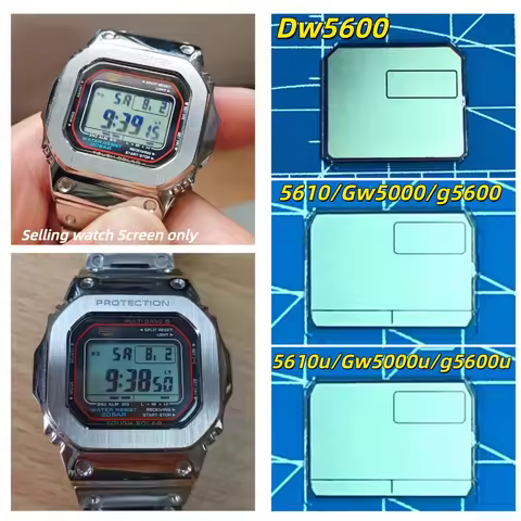 STN LCD Screen Mod for Casio Screen Replacement for DW5600 5610 5610u GW5000 G5600 gw5000u Modificat