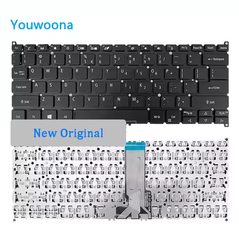 New Original Laptop Keyboard For Acer Spin 5 N19W3 SP313-51N-51RP N20W1 SP513-55N