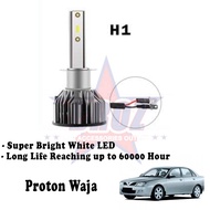 ✠Proton Waja ( Head / Fog Lamp ) C6 LED Light Bulb Car Headlight Auto Head light Lamp H1 / H3 6500k White (1 SET/2 PCS)