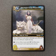 【現貨】High Priestess Tyrande Whisperwind 英文版 WoW TCG 魔獸世界