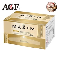 AGF Maxim Stick Black Coffee - 100 Sticks - Instant Coffee Sticks【Direct from Tokyo】
