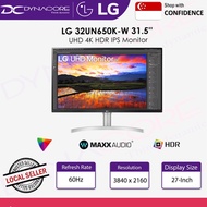 LG 32UN650K-W 31.5'' UHD 4K HDR IPS Monitor