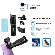 Apexel Zomm Lens HP Telephoto Camera Lens 25X Zoom Lens Universal 25X Mobile Phone HD Monocular Mobi
