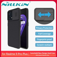 Nillkin สำหรับ เคสโทรศัพท์ Realme 10T 8 9 10 Pro Plus 5G Case Slide Camera Protection Back Cover Privacy Protecting Casing Fashion Hardcase