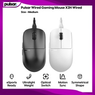 Wired Gaming Mouse Pulsar X2H Wired Size Medium UltraLight Esports Flagship Sensor Symmetric Ambidex