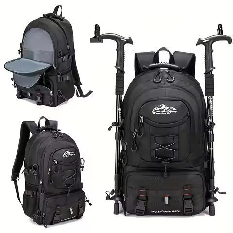 40L Hiking Backpack Men's and Women's Travel Backpack Camping Waterproof Outdoor Daypack Lightweight