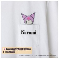 [限時優惠訂購][包郵] 🇯🇵Kuromi男女通用囗袋tee Kuromi tee Kuromi t-shirt Kuromi T恤 女朋友禮物