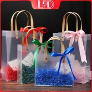 LPD PVC Loot bag Small gift bag Bbags for Clear paper bag hand bag Transparent bag