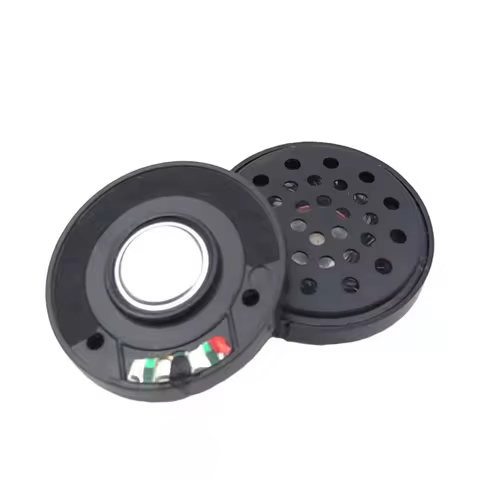 Hifi 40mm Headphone Speaker Unit 32ohm with metal mesh cover 112db 1.5inch Helmet Over Ear Earphone 