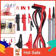 1000V 10A Probe Test Lead Kit Alligator Clips For Fluke Clamp Multimeter Cable