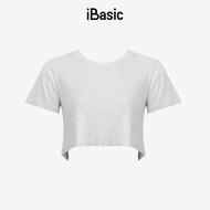 Áo mặc nhà nữ iBasic croptop cotton USA kháng khuẩn HOMY043T