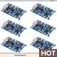 6PCS for  Charging Module with Battery Protection 18650  5V Micro-USB 1A Charge Board for 18650 touc