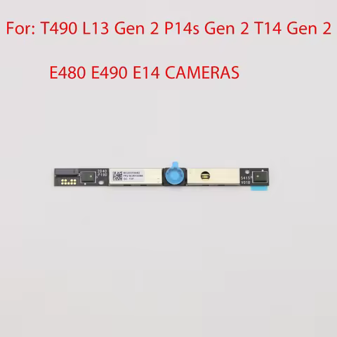 New Laptop Built-in Camera Webcam For Lenovo T490 L13 Gen 2 P14s Gen 2 T14 Gen 2 E480 E490 E14 Camer