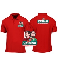BBM SARA Shirt Red UNITEAM POLO SHIRT Sublimation
