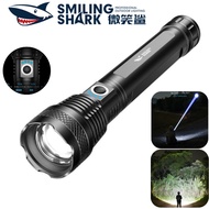 SMILING SHARK X71 High Lumen Flashlight Super Bright M60 Torch Light 8000LM Type-c Rechargeable Ligh